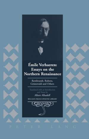 Emile Verhaeren de Albert Alhadeff