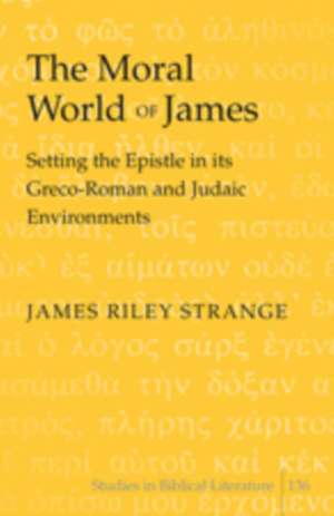 The Moral World of James de James Riley Strange