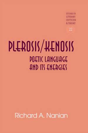 Plerosis/Kenosis de Richard A. Nanian