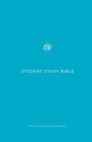 ESV Student Study Bible (Hardcover, Blue) de Spck