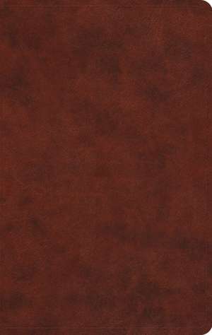 ESV Large Print Value Thinline Bible (TruTone, Chestnut) de Spck