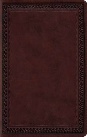 ESV Premium Gift Bible (TruTone, Mahogany, Border Design) de .