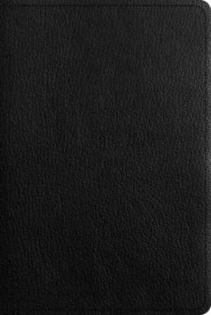 ESV Heirloom Bible, Thinline Edition (Goatskin, Black) de . Spck