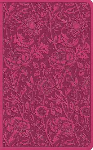 ESV Vest Pocket New Testament with Psalms and Proverbs (TruTone, Berry, Floral Design) de Spck