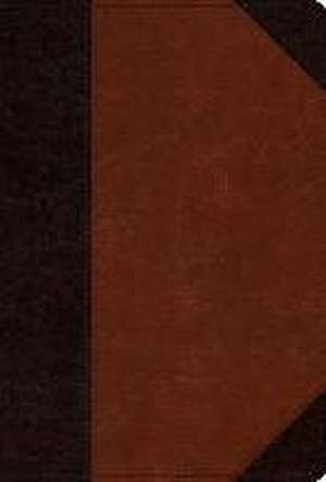 ESV Men's Study Bible (Trutone, Brown/Cordovan, Portfolio Design)