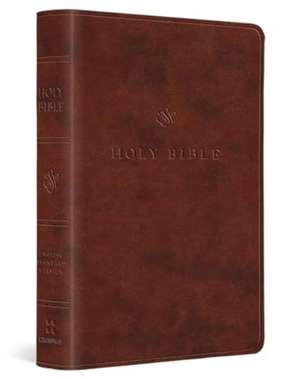 ESV Value Large Print Compact Bible (Trutone, Chestnut)