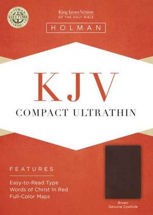 Compact Ultrathin Bible-KJV de Broadman & Holman Publishers