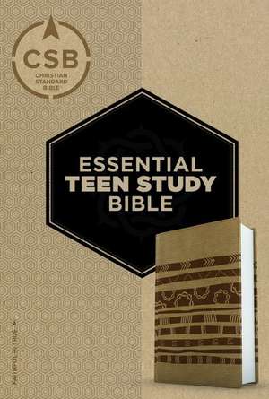 CSB Essential Teen Study Bible, Personal Size, Aztec Leathertouch de B&h Kids Editorial