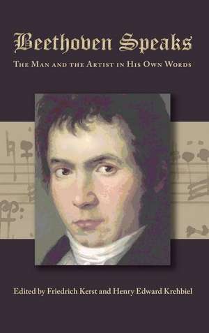 Beethoven Speaks de Friedrich Kerst