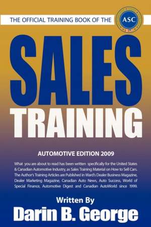 Sales Training de Darin George