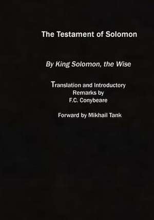 The Testament of Solomon de King Solomon