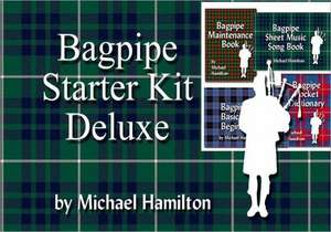 Bagpipe Starter Kit Deluxe de Michael Hamilton