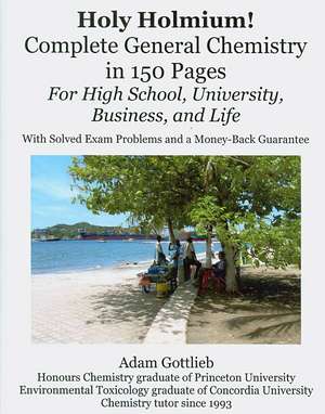 Holy Holmium! Complete General Chemistry in 150 Pages de Adam Gottlieb