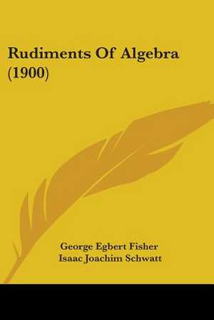 Rudiments Of Algebra (1900) de George Egbert Fisher