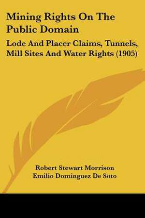 Mining Rights On The Public Domain de Robert Stewart Morrison