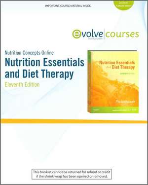 Nutrition Concepts Online for Nutrition Essentials and Diet Therapy (User Guide, Access Code and Textbook Package) de Nancy J. Peckenpaugh