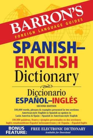 Barron's Spanish-English Dictionary: Diccionario Espanol-Ingles de Ursula Martini