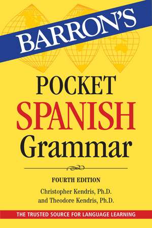 Pocket Spanish Grammar de Barron's Educational Series