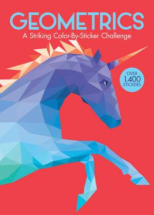 Geometrics: A Striking Color-By-Sticker Challenge