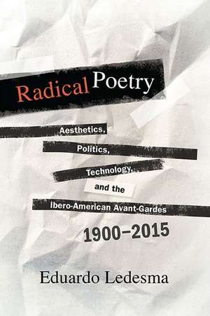 Radical Poetry de Eduardo Ledesma