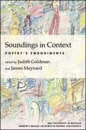 Soundings in Context de Judith Goldman