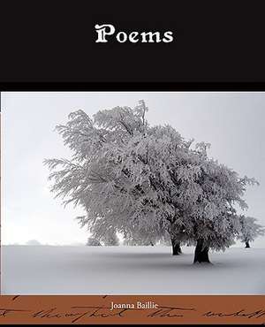 Poems de Joanna Baillie