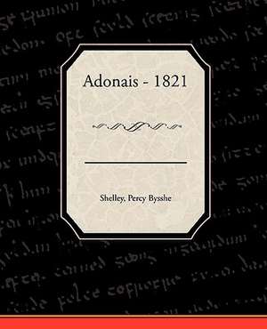 Adonais - 1821 de Percy Bysshe Shelley