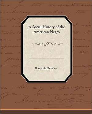 A Social History of the American Negro de Benjamin Brawley