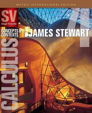 Single Variable Calculus de James Stewart