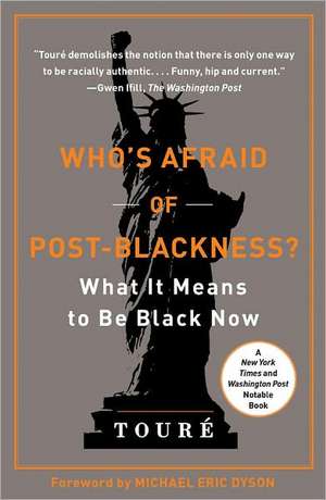 Who's Afraid of Post-Blackness?: What It Means to Be Black Now de Toure