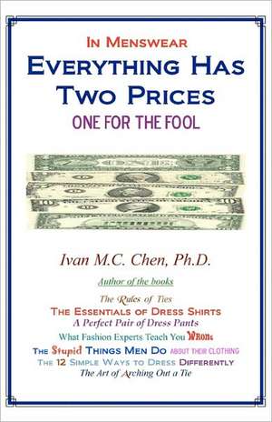 In Menswear Everything Has Two Prices One for the Fool de Ivan M. C. Chen