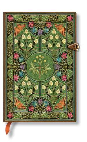 Paperblanks Poetry in Bloom Hardcover Mini Lined Clasp Closure 208 Pg 85 GSM de Paperblanks