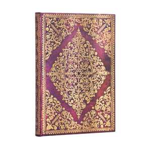 Hardcover Notizbuch Viola Midi Liniert de Paperblanks