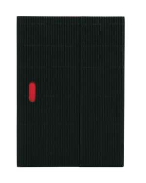 Black (Ondulo) A5 Lined Notebook de Paperblanks