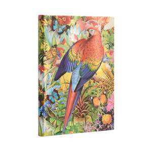 Tropical Garden (Nature Montages) Midi Lined Journal de Paperblanks