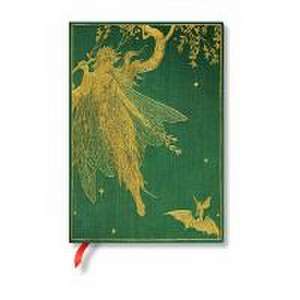 Paperblanks Olive Fairy Lang's Fairy Books Softcover Flexi MIDI Lined Elastic Band Closure 176 Pg 100 GSM