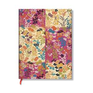 Japanese Kimono Kara-Ori Pink Softcover Flexi Ultra Unl de Paperblanks