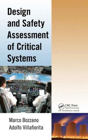 Design and Safety Assessment of Critical Systems de Marco Bozzano