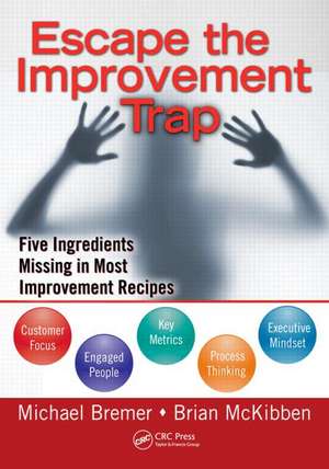 Escape the Improvement Trap: Five Ingredients Missing in Most Improvement Recipes de Michael Bremer