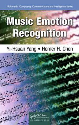 Music Emotion Recognition de Yi-Hsuan Yang