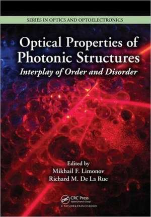 Optical Properties of Photonic Structures: Interplay of Order and Disorder de Mikhail F. Limonov