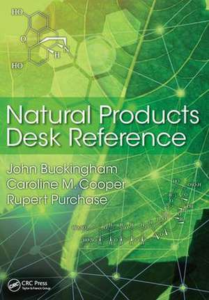 Natural Products Desk Reference de John Buckingham