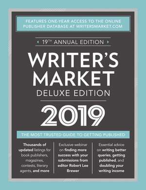 Writer's Market Deluxe Edition 2019 de Robert Lee Brewer