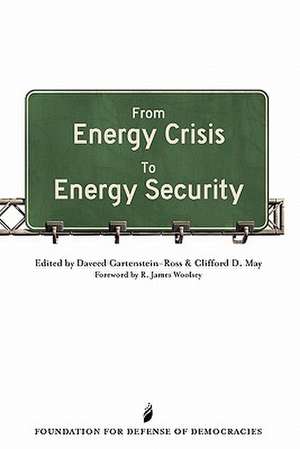 From Energy Crisis to Energy Security de Daveed Gartenstein-Ross