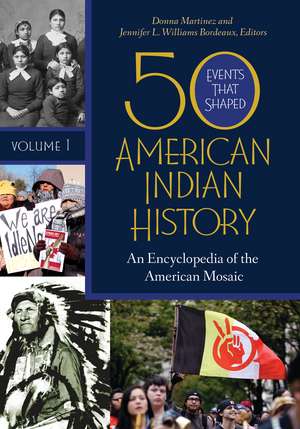 50 Events That Shaped American Indian History: An Encyclopedia of the American Mosaic [2 volumes] de Donna Martinez