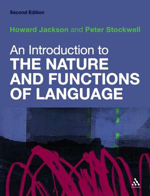 An Introduction to the Nature and Functions of Language: Second Edition de Professor Howard Jackson