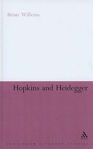 Hopkins and Heidegger de Dr Brian Willems