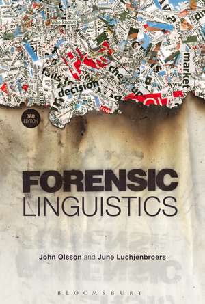 Forensic Linguistics de Dr John Olsson