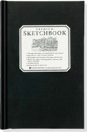 Small Premium Sketchbook: Record Keeper & Photograph Album de Peter Pauper Press