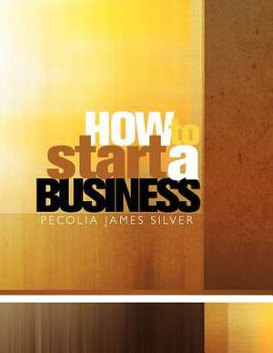 How to Start a Business de Pecolia James Silver